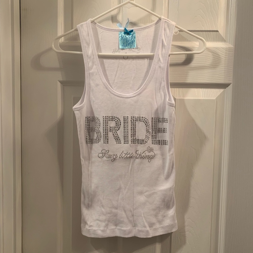 Sexy little things BRIDE tank Victoria’s Secret
